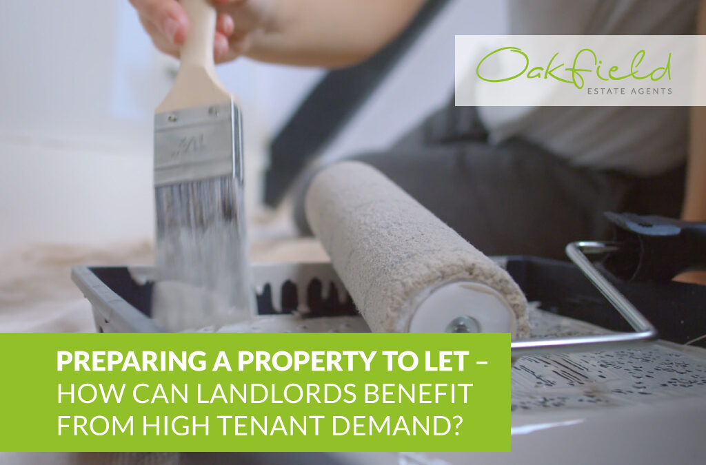 Preparing a property to let – how can landlords benefit from high tenant demand?
