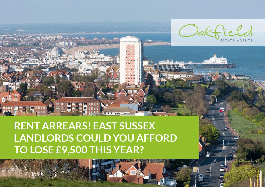 RENT ARREARS! East Sussex Landlords could you afford to lose £9,500 this year?