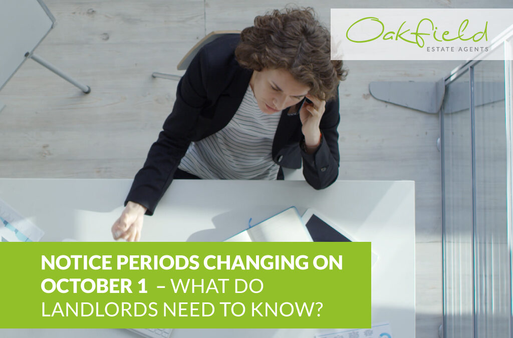 Notice periods changing on October 1 – what do landlords need to know?