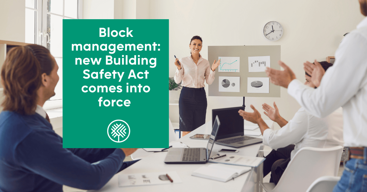 Block management: new Building Safety Act comes into force