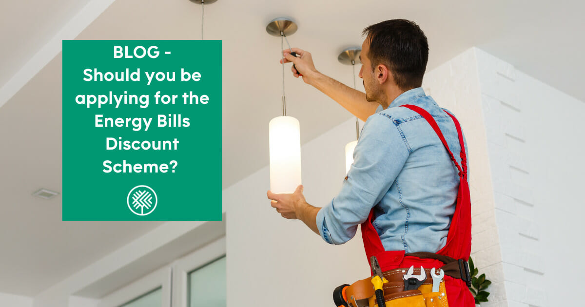 Should you be applying for the Energy Bills Discount Scheme?