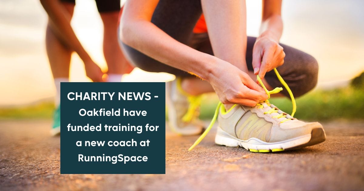 Oakfield have funded training for a new coach at RunningSpace
