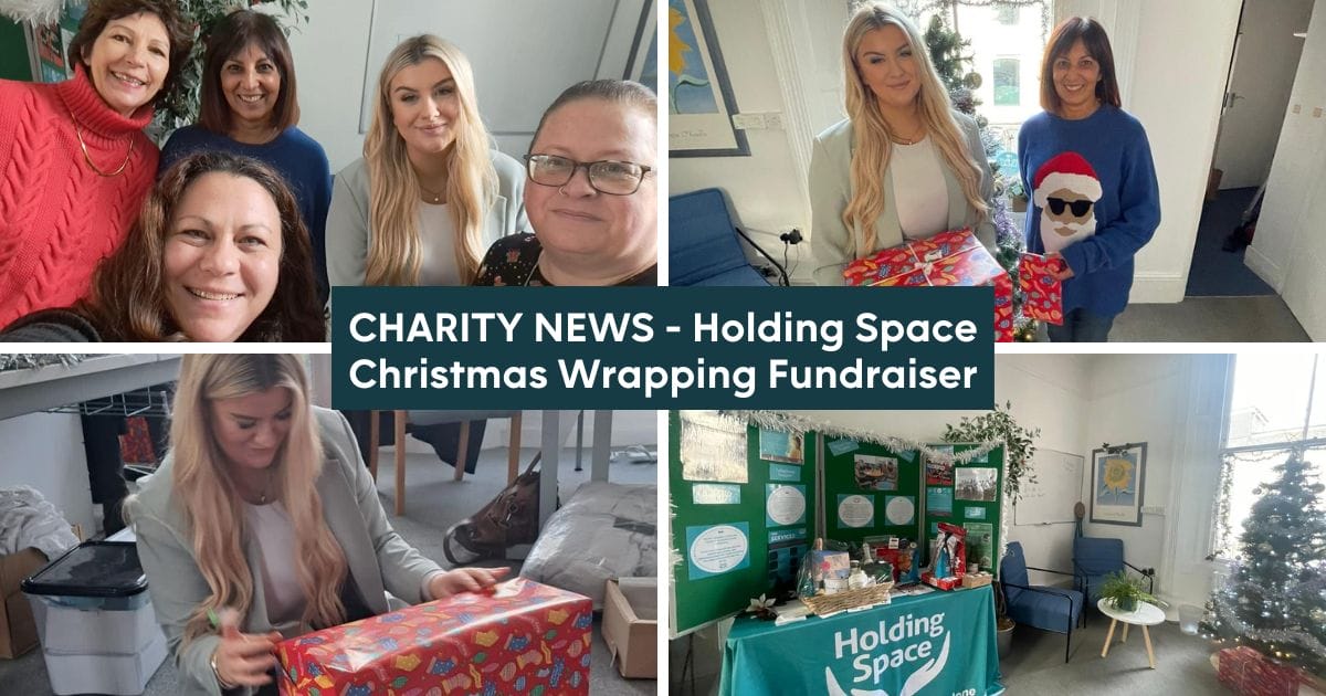 Holding Space Christmas Wrapping Fundraiser