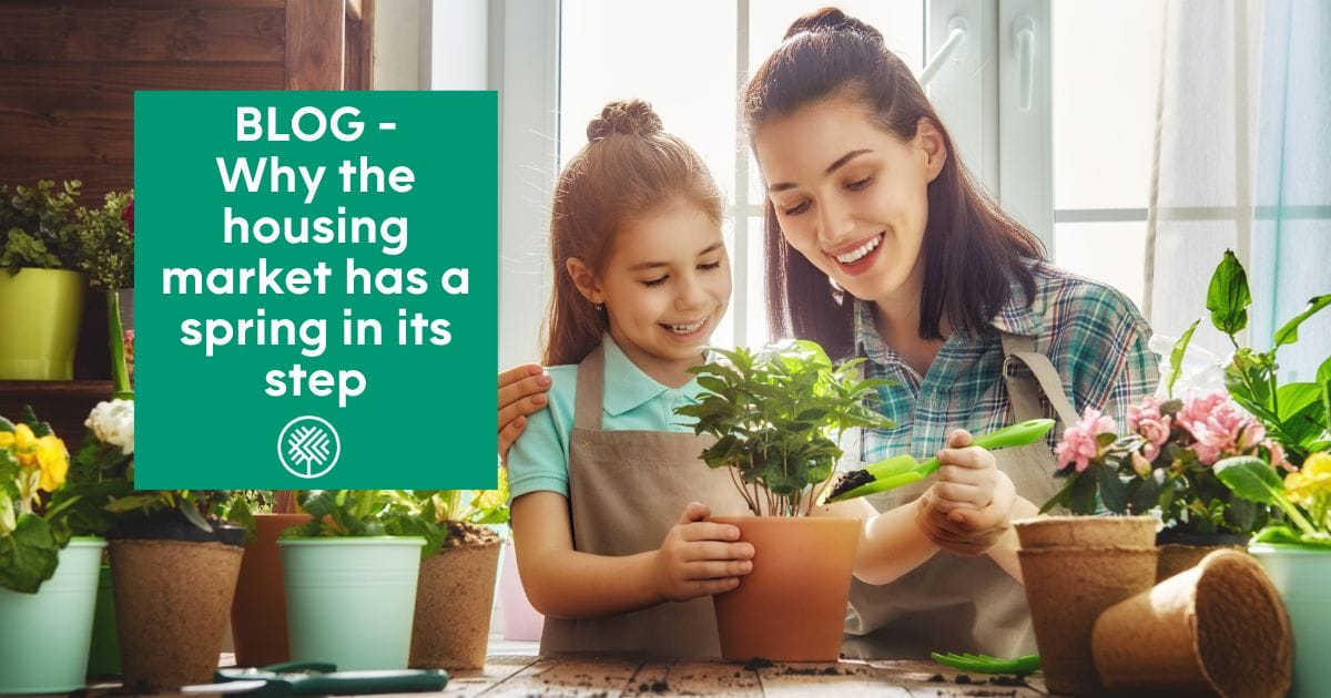 Why the housing market has a spring in its step